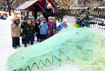 В Реутове определили победителей городского конкурса снежных фигур