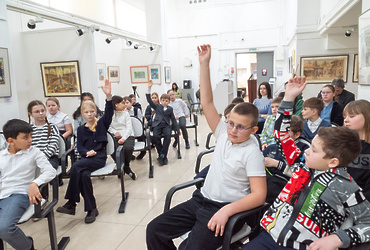 В Музее Реутова школьникам рассказали о снятии блокады Ленинграда