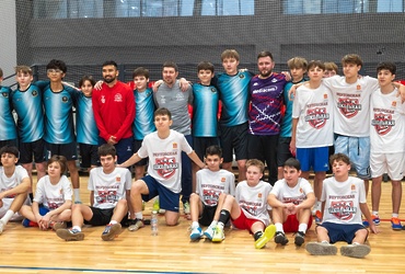 В Реутове прошёл мастер‑класс по футзалу для юных спортсменов при участии суперзвёзд