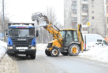 Коммунальные службы Реутова работают в усиленном режиме для ликвидации последствий снегопада