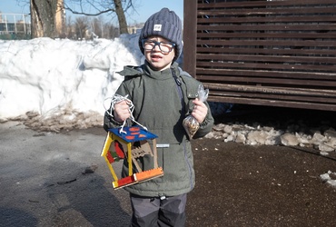 Реутовчане помогли птицам в рамках экологической акции