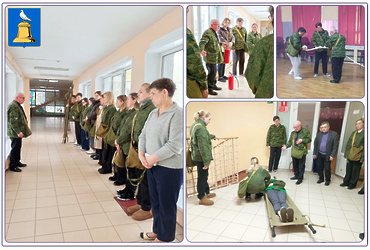 В МБОУ «СОШ № 3» проведена объектовая тренировка с добровольной пожарной дружиной.