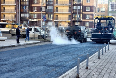 В Реутове продолжается ремонт дворов: обновлен асфальт во дворе на Юбилейном проспекте