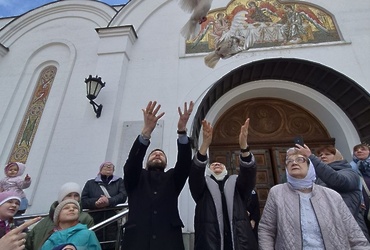 Православные жители Реутова отпраздновали Благовещение