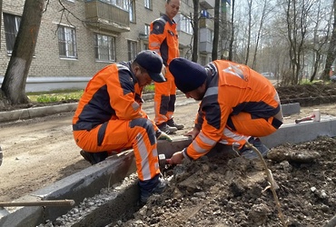 В Реутове стартовало благоустройство дворов