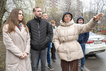 В Реутове продолжаются работы по благоустройству Каштанового сквера по Народной программе