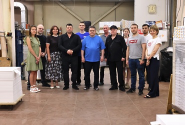 Семьи ветеранов СВО из Реутова посетили типографию
