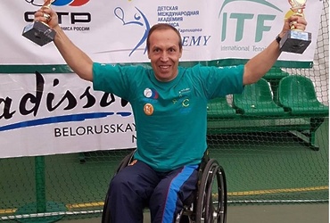 Реутовчанин стал абсолютным чемпионом в международном турнире по теннису на коляске