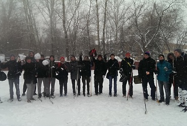 Дворовый турнир по хоккею, посвящённый 70‑й годовщине Победы в Великой Отечественной войне