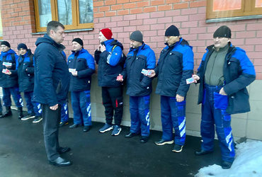 смотр слесарей газовой службы ООО « Проект‑Сервис Групп»