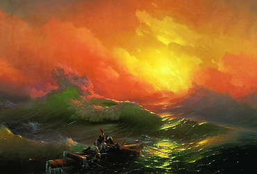 Видеоинсталяция работ И.К. Айвазовского