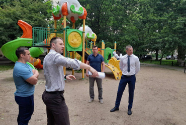 Встреча с жителями многоквартирного дома, расположенного по адресу: ул. Победы, д.17