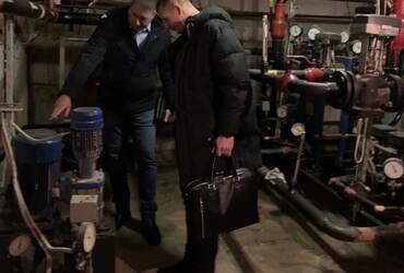 Проверка параметров центрального отопления в Реутове по Носовихинскому шоссе, 11.