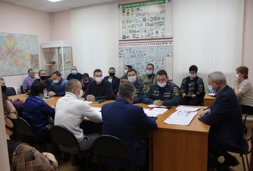 Оперативное заседание штаба КЧС и ОПБ администрации г.о. Реутов.