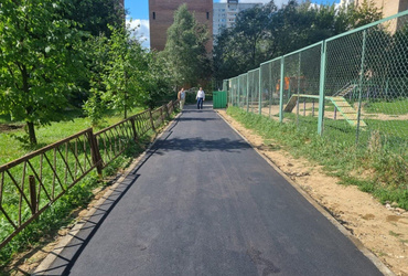 Выездная проверка работ, выполненных в рамках программы «Народные тропы», которая стартовала в Московской области в 2021 году