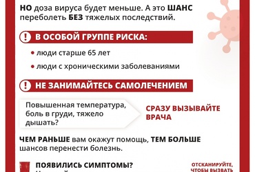 Напоминание о важности недопущения распространения коронавирусной инфекции