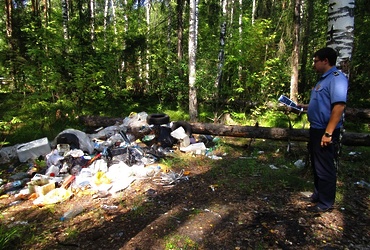 Госадмтехнадзор заставил убрать мусор