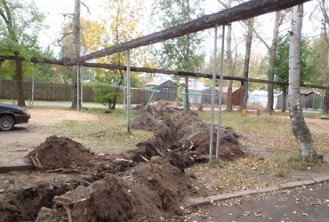 Откопали штраф