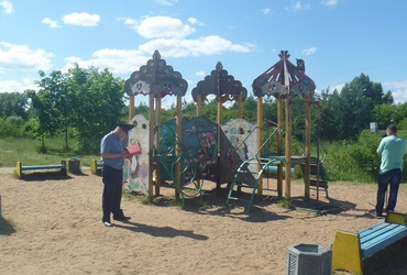 Госадмтехнадзор «обезвредил» опасную детскую площадку