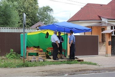 Рейд по несанкционированной торговле в Солнечногорском районе