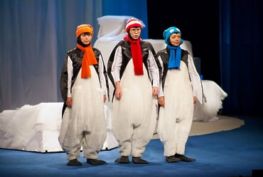 Детский спектакль «Допотопная история или спасайся пингвин»