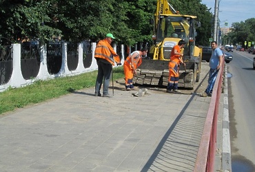 Госадмтехнадзор проверил тротуары в Щелковском районе