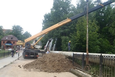 Состояние дамбы в городском округе Власиха под контролем Госадмтехнадзора