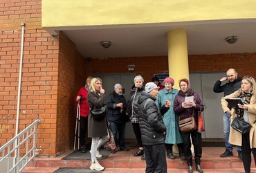 Депутат Совета депутатов Реутова Борис Алиферов провел встречу с жителями