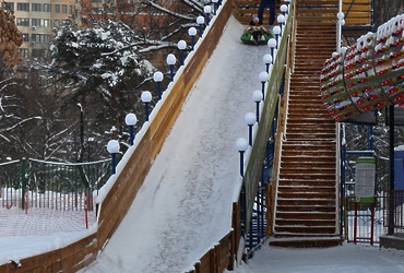 Зимняя горка