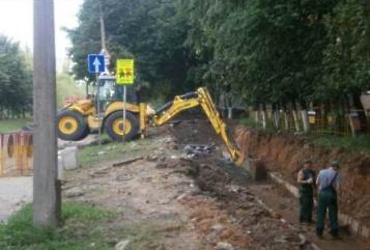 Реутовская Теплосеть. Ремонт теплотрасс ул.Котовского д.4, д.8