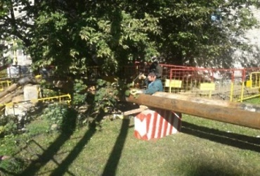 Реутовская Теплосеть. Капитальный ремонт магистрального трубопровода ул.Котовского д.4