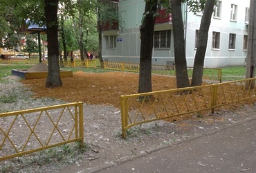 Ретовская теплосеть. Востановление благоустройства, ул.Гагарига 24