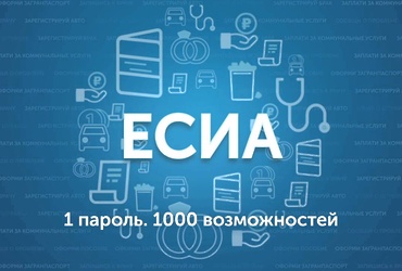 Преимущества регистрации в Единой системе идентификации и аутентификации