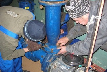 Плановые предупредительные работы на ЦТП №7. Устранение повреждений на водопроводных сетях