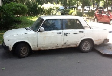 Эвакуация автомобиля 2 августа 2012 года