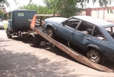 Эвакуация автомобиля 10 июля 2012 года