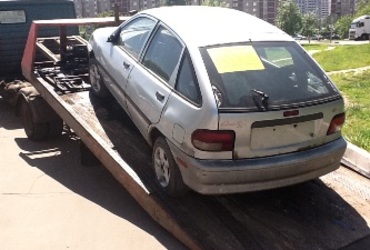 Эвакуация автомобиля 21 июня 2012 года