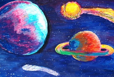 «Рисуем космос»