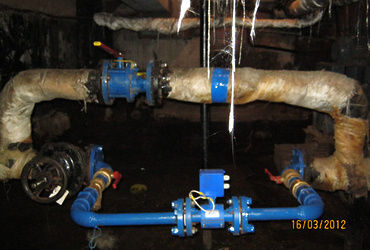 Реутовский водокнал.Установка узла учета холодного водоснабжения