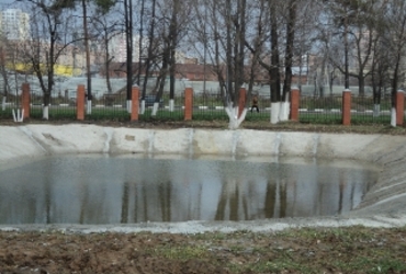 Благоустройство городского парка МУП «Озеленение и благоустройство»