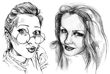 «Быстрый графический портрет»