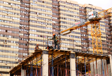Возводятся второй и третий этажи детского сада в Реутове