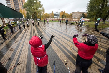 Каждую субботу ноября — Занятия по скандинавской ходьбе