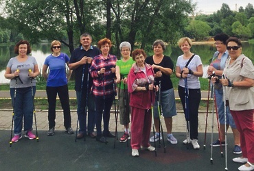 Каждую субботу августа — Бесплатные занятия по скандинавской ходьбе