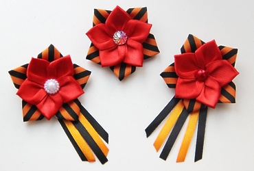 «Брошь к празднику Победы»