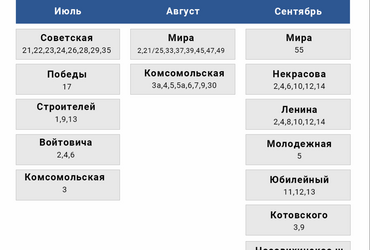 Опубликован график планового техобслуживания газового оборудования  в Реутове