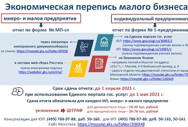 Экономическая перепись малого бизнеса