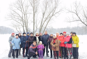 Любительские соревнования по скандинавской ходьбе