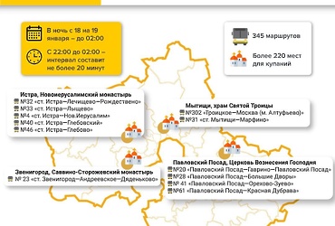 В Крещенскую ночь продлят работу общественного транспорта