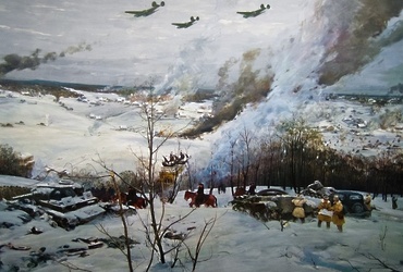 «Они стояли за победу, они стояли за Москву!»